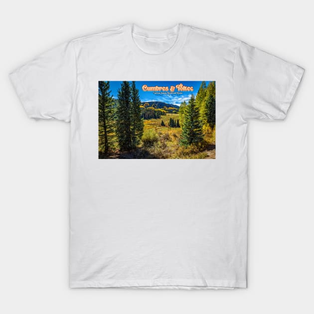 Cumbres and Toltec Narrow Gauge Railroad T-Shirt by Gestalt Imagery